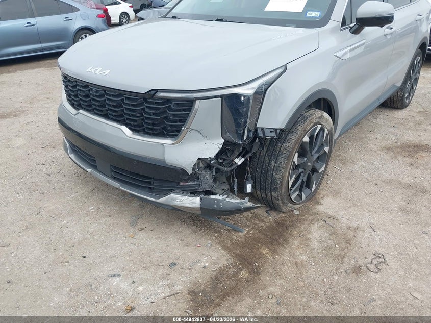 2024 Kia Sorento VIN 5XYRK4JF5RG268030 IAAI salvage auction — FRONT END, Original (Texas), sold $13,850 on 2026-07-14 (photo 6)