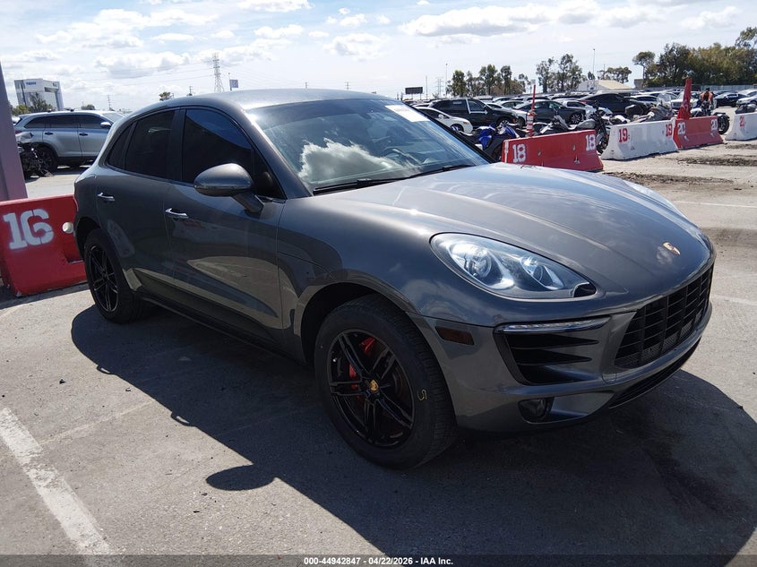 2015 Porsche Macan VIN WP1AB2A58FLB52392 IAAI salvage auction — Normal Wear, Clear - Dealer Only (California), sold $5,000 on 2026-06-11 (photo 1)