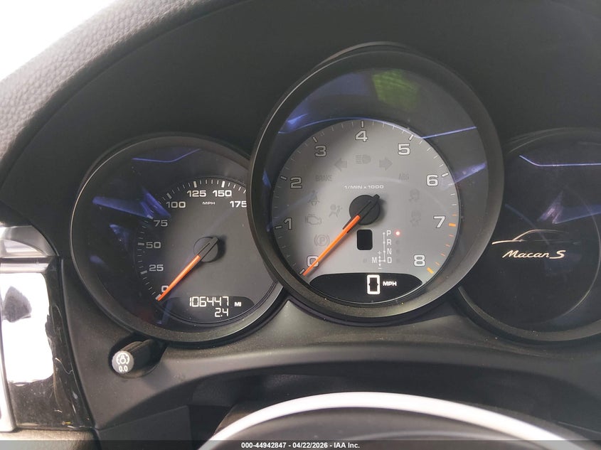 2015 Porsche Macan VIN WP1AB2A58FLB52392 IAAI salvage auction — Normal Wear, Clear - Dealer Only (California), sold $5,000 on 2026-06-11 (photo 7)