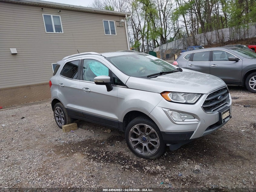 2018 Ford Ecosport VIN MAJ6P1WL8JC179522 IAAI salvage auction — LEFT SIDE, Wait Title, sold $1,450 on 2026-07-07 (photo 1)