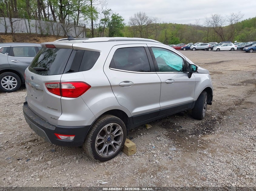 2018 Ford Ecosport VIN MAJ6P1WL8JC179522 IAAI salvage auction — LEFT SIDE, Wait Title, sold $1,450 on 2026-07-07 (photo 4)