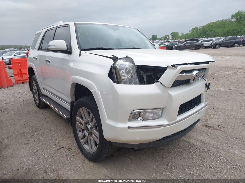 2012 Toyota 4runner VIN JTEBU5JR1C5096862 IAAI salvage auction — FRONT & REAR, Salvage (Kansas), sold $8,100 on 2026-07-12 (photo 1)