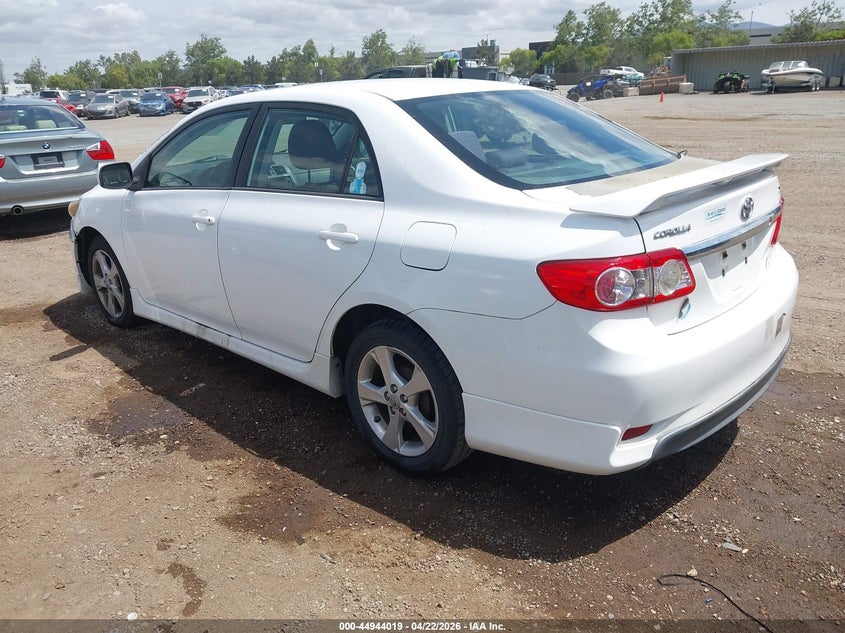 2013 Toyota Corolla VIN 5YFBU4EE3DP215277 IAAI salvage auction — NORMAL WEAR, Wait Title, sold $2,075 on 2026-07-27 (photo 3)