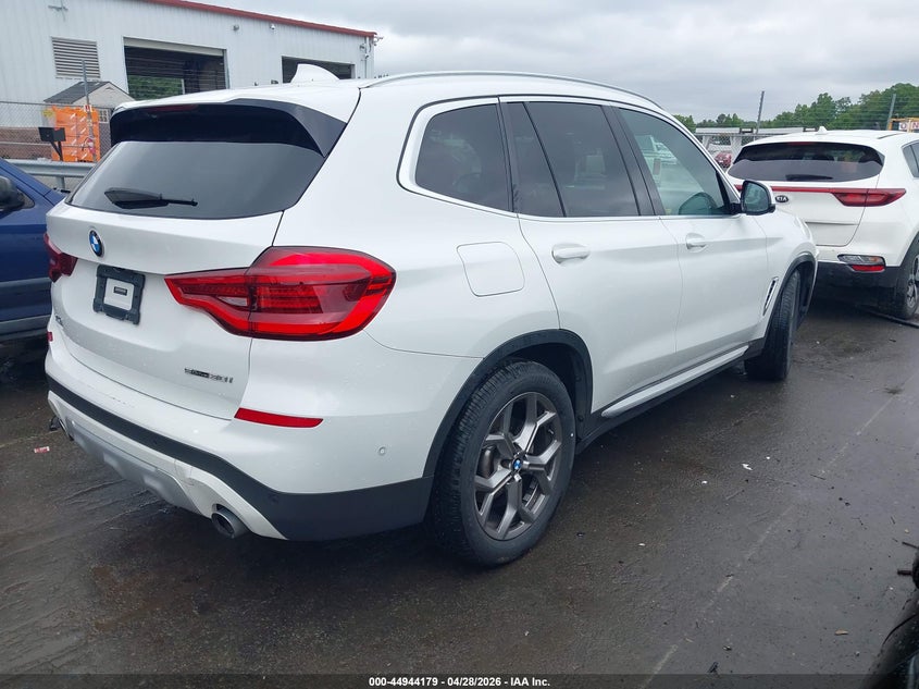2021 BMW X3 VIN 5UXTY3C02M9F98663 IAAI salvage auction — FRONT END, Rebuildable (Florida), sold $9,400 on 2026-07-11 (photo 4)
