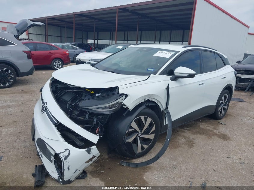 2024 Volkswagen Id.4 VIN 1V2BMPE8XRC001297 IAAI salvage auction — FRONT END, Salvage Title, sold $6,400 on 2026-07-10 (photo 2)