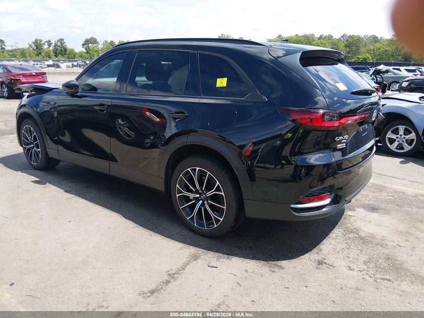 2025 Mazda Cx-70 VIN JM3KJEHA6S1110992 IAAI salvage auction — FRONT END, Salvage (North Carolina), sold $9,200 on 2026-07-19 (photo 3)