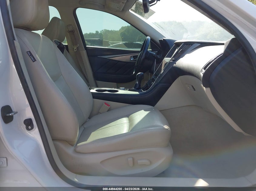 2015 Infiniti Q50 VIN JN1BV7AP2FM348644 IAAI salvage auction — LEFT FRONT, Clear (Tennessee), sold $25 on 2026-07-29 (photo 5)