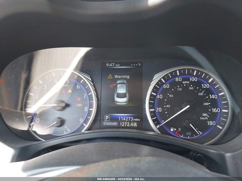 2015 Infiniti Q50 VIN JN1BV7AP2FM348644 IAAI salvage auction — LEFT FRONT, Clear (Tennessee), sold $25 on 2026-07-29 (photo 7)