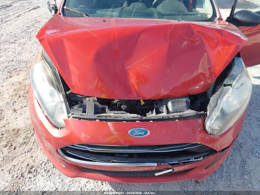 2019 Ford Fiesta VIN 3FADP4EJ2KM160683 IAAI salvage auction — FRONT END, Salvage Title, sold $275 on 2026-07-09 (photo 6)
