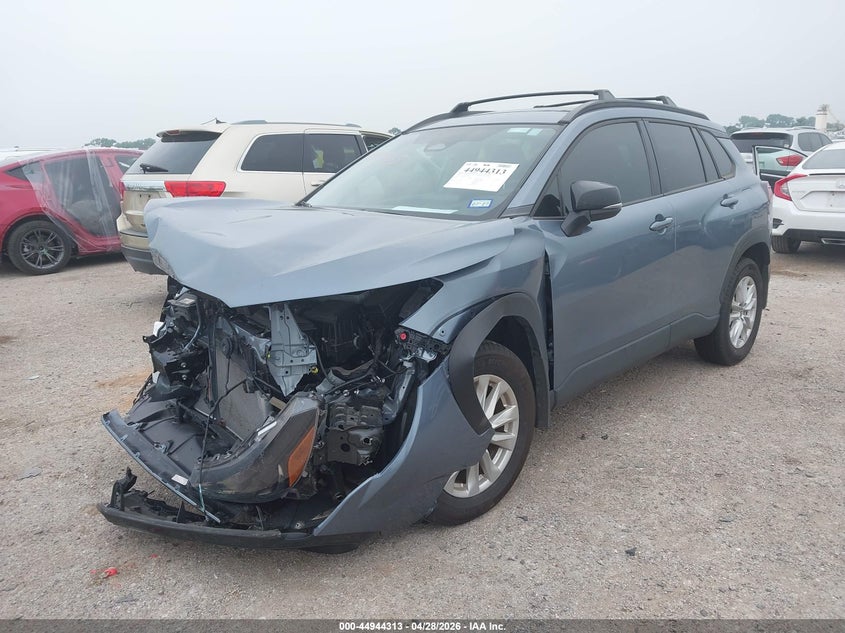 2025 Toyota Corolla cross VIN 7MUBAAAG6SV141569 IAAI salvage auction — FRONT END, Salvage Title, sold $6,500 on 2026-07-07 (photo 2)