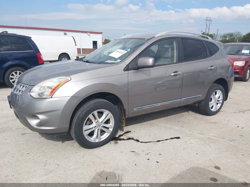2012 Nissan Rogue VIN JN8AS5MV9CW710828 IAAI salvage auction — NORMAL WEAR, Salvage (Texas), sold $350 on 2026-07-28 (photo 2)