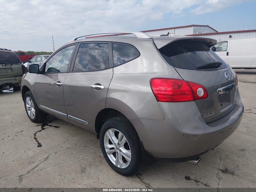 2012 Nissan Rogue VIN JN8AS5MV9CW710828 IAAI salvage auction — NORMAL WEAR, Salvage (Texas), sold $350 on 2026-07-28 (photo 3)