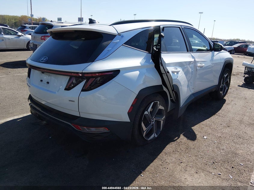 2022 Hyundai Tucson VIN 5NMJFCAE9NH147990 IAAI salvage auction — LEFT & RIGHT, Salvage (New Jersey), sold $6,225 on 2026-07-27 (photo 4)