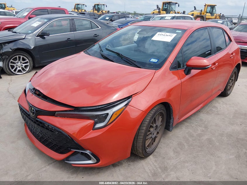 2024 Toyota Corolla VIN JTNC4MBEXR3232744 IAAI salvage auction — RIGHT FRONT, Original (Texas), sold $7,850 on 2026-07-21 (photo 2)