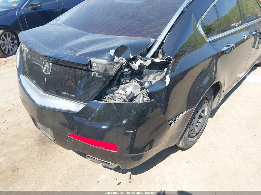 2009 Acura Tl VIN 19UUA96559A003863 IAAI salvage auction — RIGHT REAR, Salvage - Greater Than 75% (Maryland), sold $450 on 2026-07-21 (photo 6)