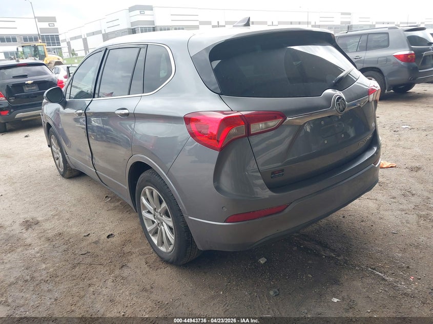 2019 Buick Envision VIN LRBFXCSA3KD038216 IAAI salvage auction — FRONT END, Salvage (Texas), sold $1,100 on 2026-07-28 (photo 3)
