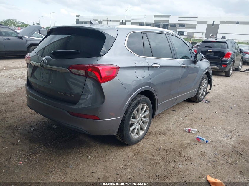 2019 Buick Envision VIN LRBFXCSA3KD038216 IAAI salvage auction — FRONT END, Salvage (Texas), sold $1,100 on 2026-07-28 (photo 4)