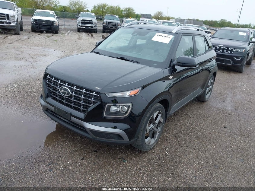 2022 Hyundai Venue VIN KMHRC8A35NU161123 IAAI salvage auction — HAIL, Salvage (Iowa), sold $6,400 on 2026-07-13 (photo 2)