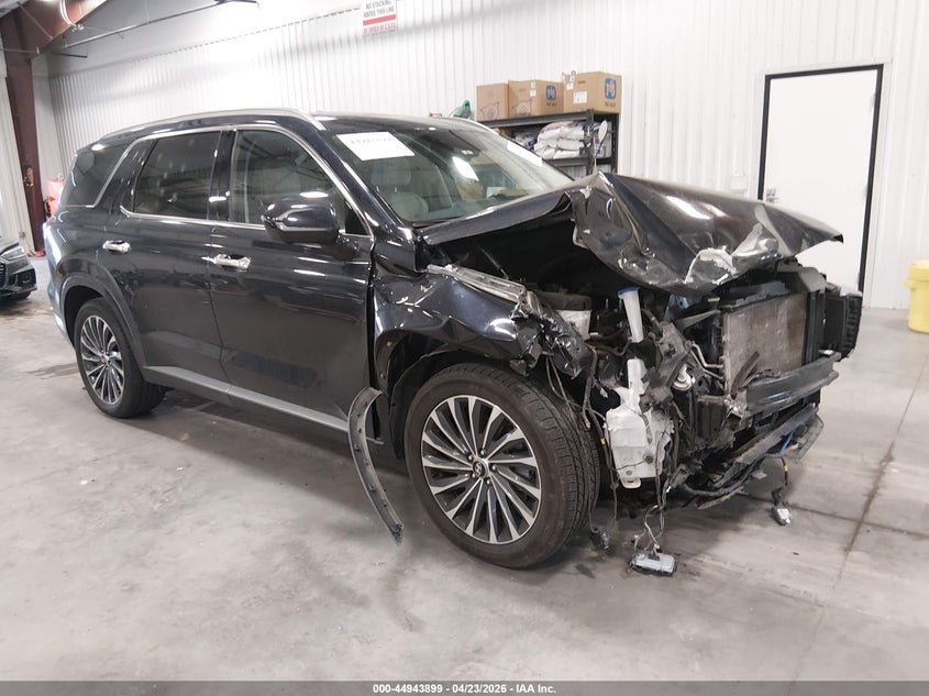 2024 Hyundai Palisade VIN KM8R7DGE2RU717965 IAAI salvage auction — FRONT END, Salvage (Colorado), sold $6,350 on 2026-07-15 (photo 1)