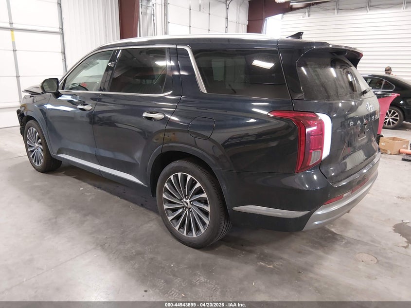 2024 Hyundai Palisade VIN KM8R7DGE2RU717965 IAAI salvage auction — FRONT END, Salvage (Colorado), sold $6,350 on 2026-07-15 (photo 3)