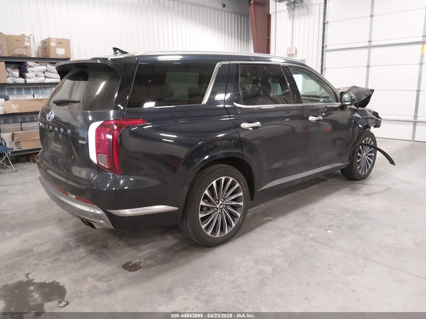 2024 Hyundai Palisade VIN KM8R7DGE2RU717965 IAAI salvage auction — FRONT END, Salvage (Colorado), sold $6,350 on 2026-07-15 (photo 4)