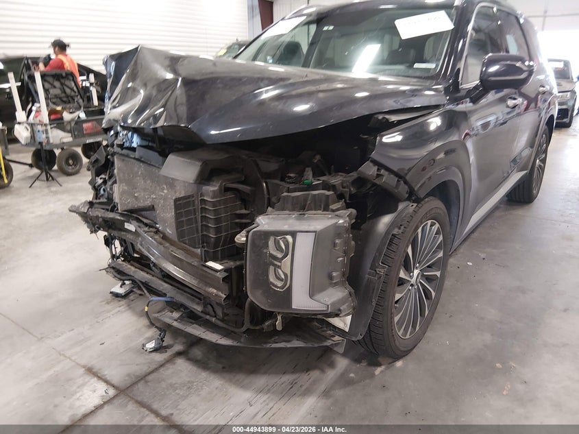 2024 Hyundai Palisade VIN KM8R7DGE2RU717965 IAAI salvage auction — FRONT END, Salvage (Colorado), sold $6,350 on 2026-07-15 (photo 6)