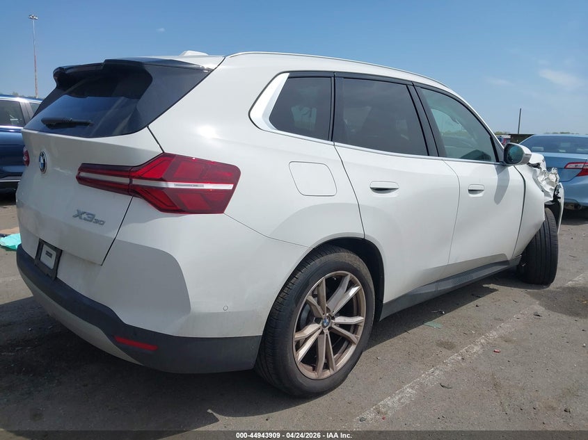 2025 BMW X3 VIN 5UX53GP02S9035583 IAAI salvage auction — FRONT END, Salvage Title, sold $16,900 on 2026-08-02 (photo 4)