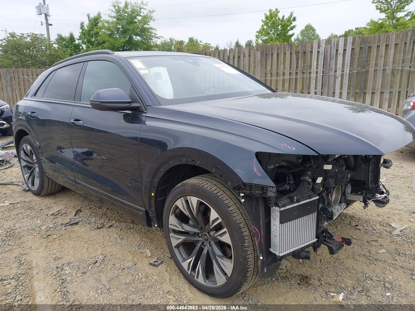 2025 Audi Q8 VIN WA1EVBF15SD009866 — IAAI salvage auction photo