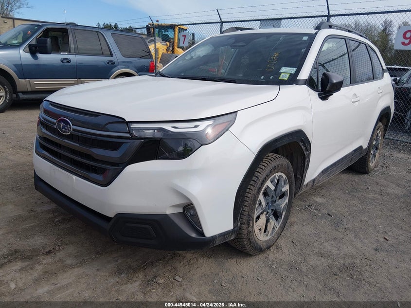 2025 Subaru Forester VIN JF2SLDDC8SH515894 IAAI salvage auction — REAR END, Mv-907A (New York), sold $10,200 on 2026-07-09 (photo 2)