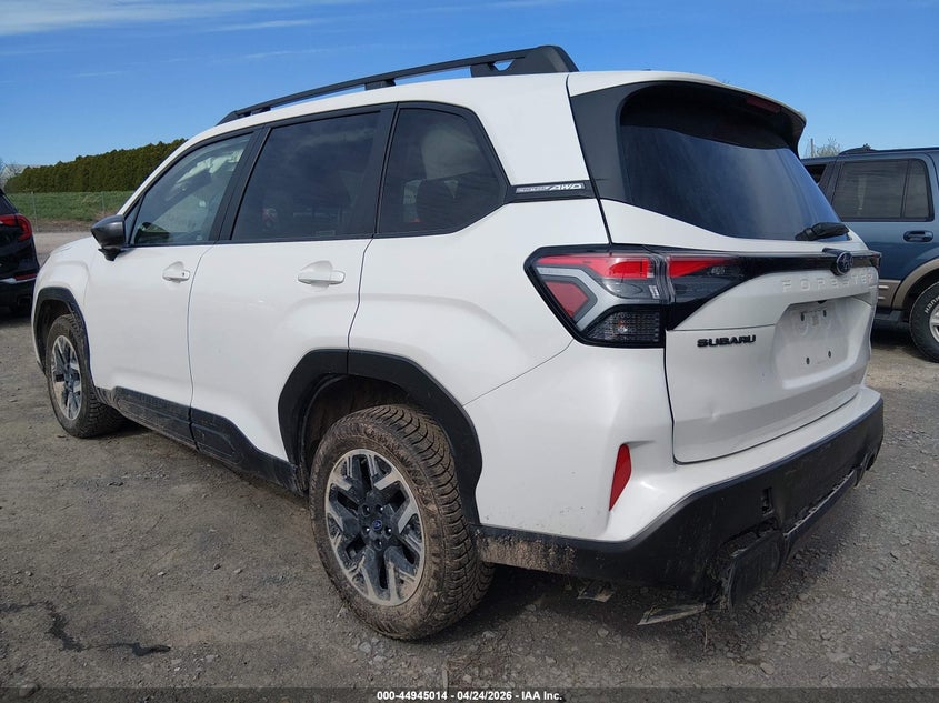 2025 Subaru Forester VIN JF2SLDDC8SH515894 IAAI salvage auction — REAR END, Mv-907A (New York), sold $10,200 on 2026-07-09 (photo 3)