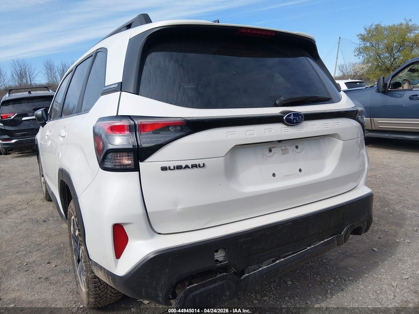 2025 Subaru Forester VIN JF2SLDDC8SH515894 IAAI salvage auction — REAR END, Mv-907A (New York), sold $10,200 on 2026-07-09 (photo 6)