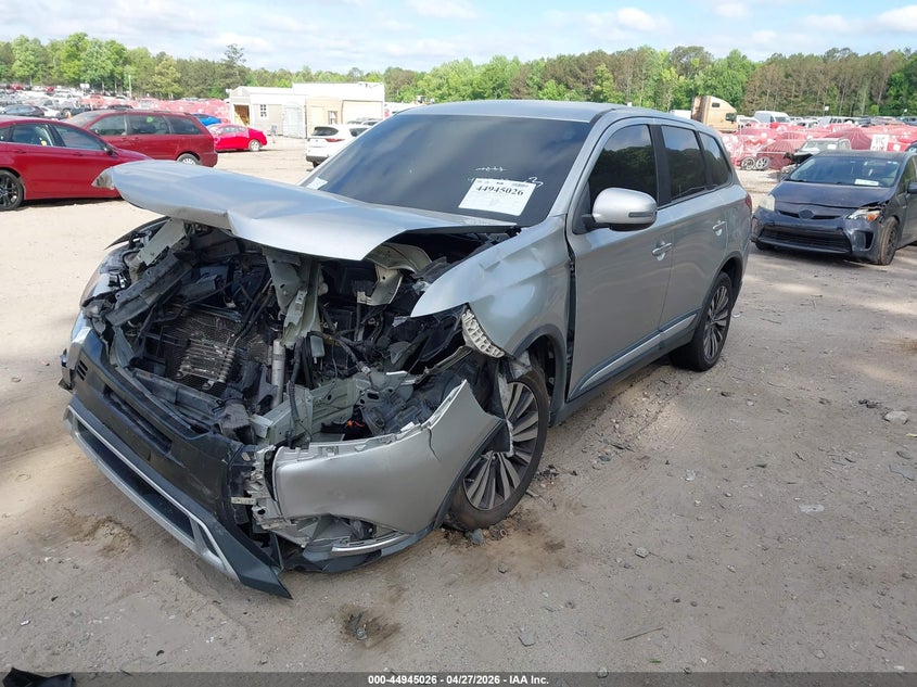 2019 Mitsubishi Outlander VIN JA4AD3A39KZ042873 IAAI salvage auction — FRONT END, Salvage (Idaho), sold $75 on 2026-07-10 (photo 2)