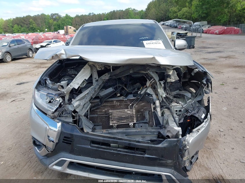 2019 Mitsubishi Outlander VIN JA4AD3A39KZ042873 IAAI salvage auction — FRONT END, Salvage (Idaho), sold $75 on 2026-07-10 (photo 6)