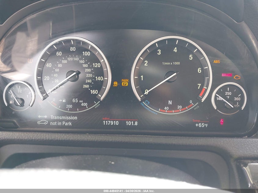 2014 BMW 5er VIN WBA5M4C58ED183752 IAAI salvage auction — UNDERCARRIAGE, Salvage (Pennsylvania), sold $3,500 on 2026-07-13 (photo 7)