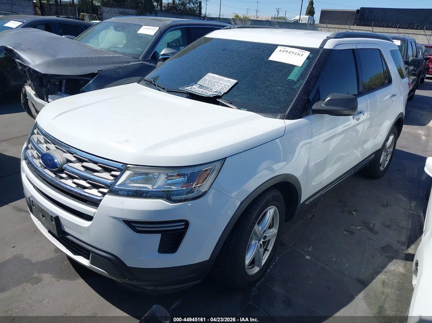 2018 Ford Explorer VIN 1FM5K7D80JGC06187 IAAI salvage auction — RIGHT FRONT, Salvage Title, sold $4,050 on 2026-08-12 (photo 2)