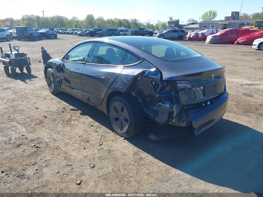 2023 Tesla Model 3 VIN 5YJ3E1EA2PF510139 IAAI salvage auction — LEFT & RIGHT, Salvage Title, sold $5,550 on 2026-07-22 (photo 3)