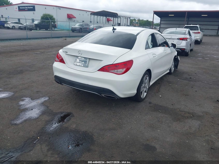 2018 Mercedes-benz Cla-klasse VIN WDDSJ4EB6JN697630 IAAI salvage auction — FRONT & REAR, Salvage Title, sold $1,500 on 2026-07-28 (photo 4)