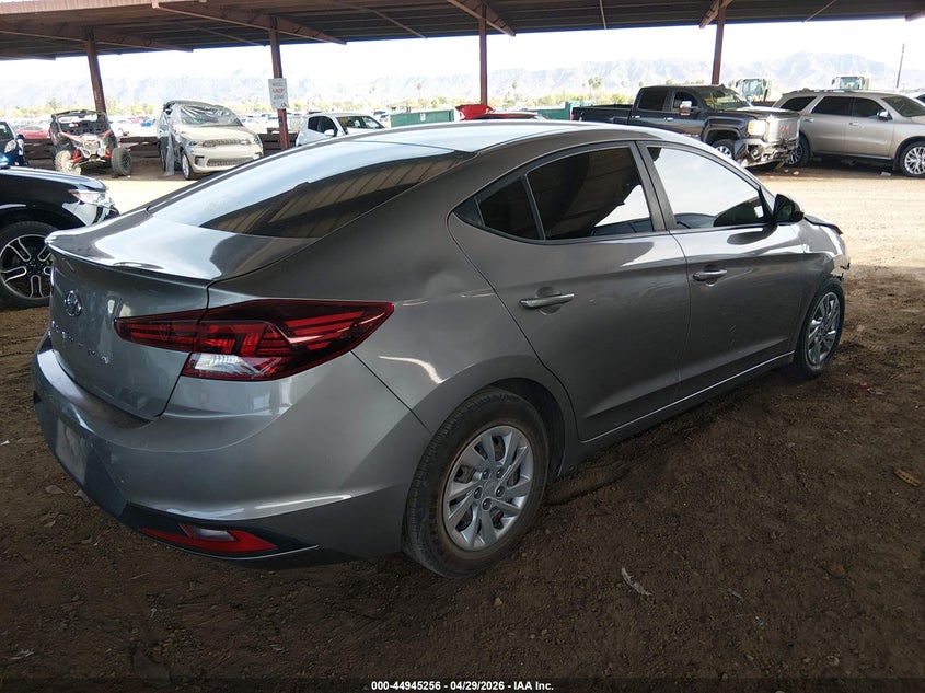 2020 Hyundai Elantra VIN KMHD74LF2LU079149 IAAI salvage auction — FRONT END, Salvage Title, sold $1,750 on 2026-07-28 (photo 4)