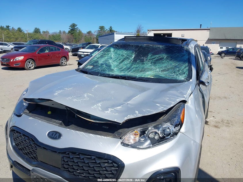 2022 Kia Sportage VIN KNDP6CAC8N7026531 IAAI salvage auction — ROLLOVER, Salvage (Massachusetts), sold $1,050 on 2026-07-18 (photo 6)