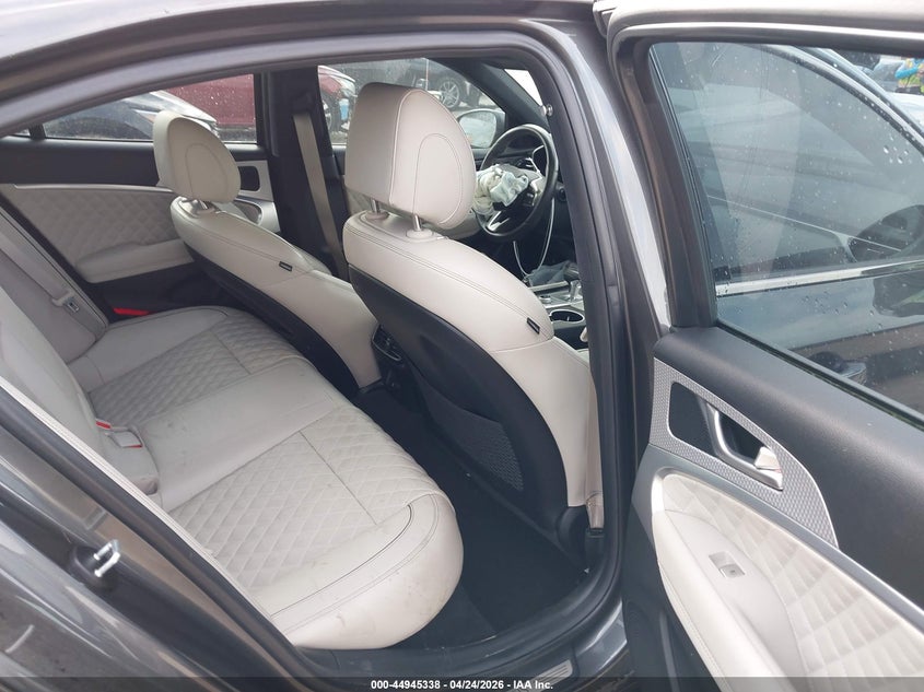 2022 Genesis G70 VIN KMTG54TE7NU083250 IAAI salvage auction — FRONT END, Salvage Title, sold $7,050 on 2026-07-28 (photo 8)