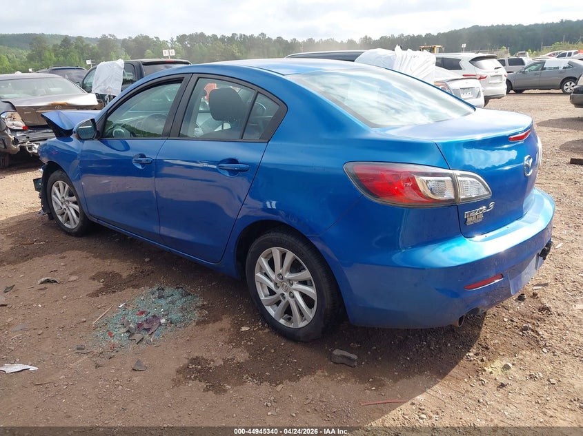 2012 Mazda 3 VIN JM1BL1V7XC1519552 IAAI salvage auction — FRONT END, Salvage Title, sold $250 on 2026-07-08 (photo 3)