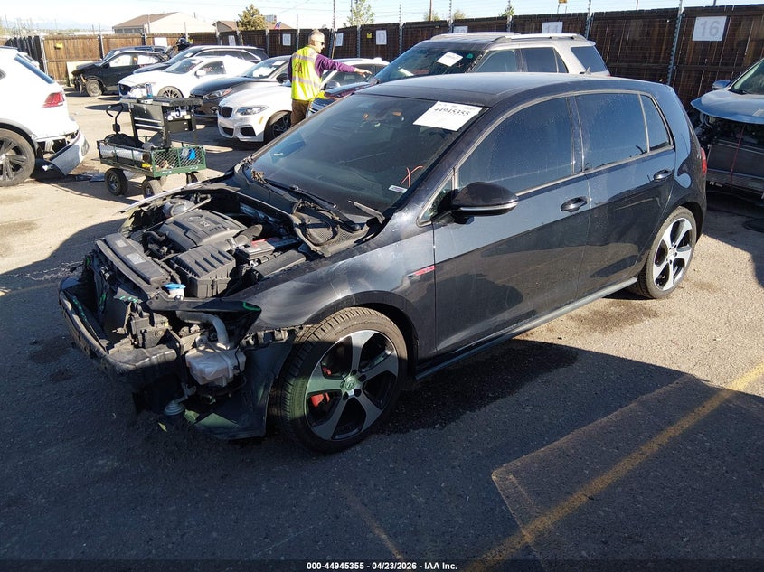 2015 Volkswagen Golf gti VIN 3VW4T7AU8FM042907 IAAI salvage auction — FRONT END, Salvage (Colorado), sold $25 on 2026-07-31 (photo 2)