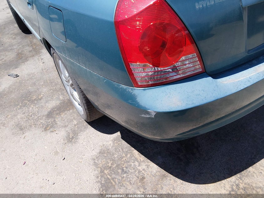 2006 Hyundai Elantra VIN KMHDN46D86U242052 IAAI salvage auction — NORMAL WEAR, Salvage (Texas), sold $250 on 2026-07-22 (photo 6)