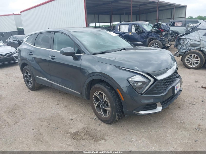 2023 Kia Sportage VIN KNDPUCAF6P7166130 IAAI salvage auction — FRONT & REAR, Salvage Title, sold $3,150 on 2026-07-10 (photo 1)