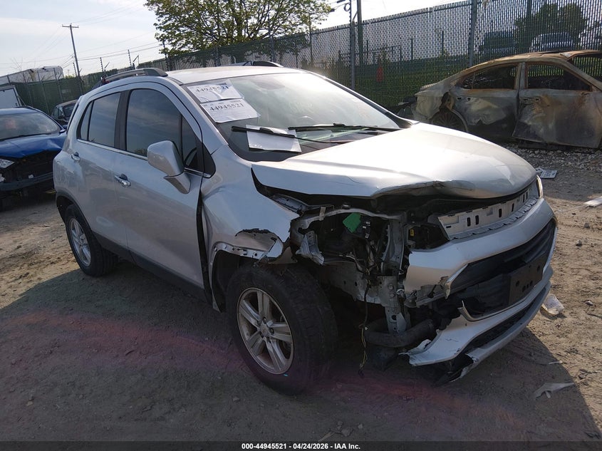 2017 Chevrolet Trax VIN KL7CJLSB4HB193972 IAAI salvage auction — REAR END, Salvage (Texas), sold $575 on 2026-07-24 (photo 1)