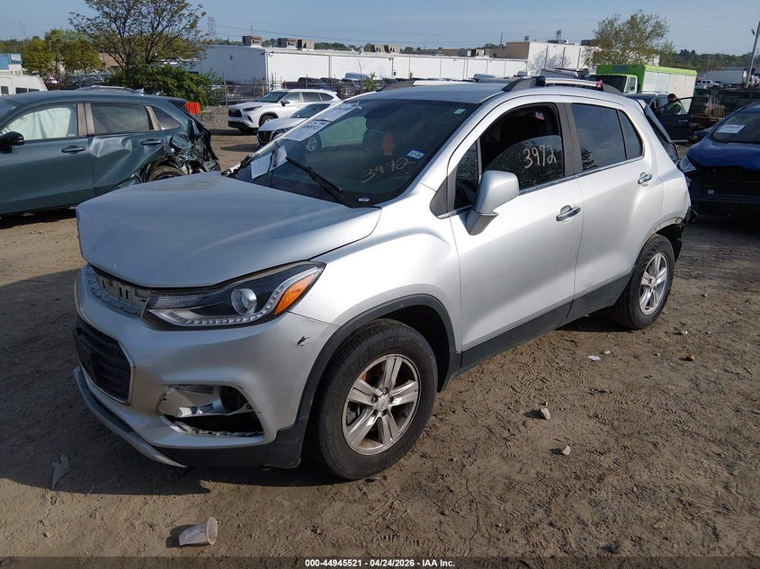 2017 Chevrolet Trax VIN KL7CJLSB4HB193972 IAAI salvage auction — REAR END, Salvage (Texas), sold $575 on 2026-07-24 (photo 2)