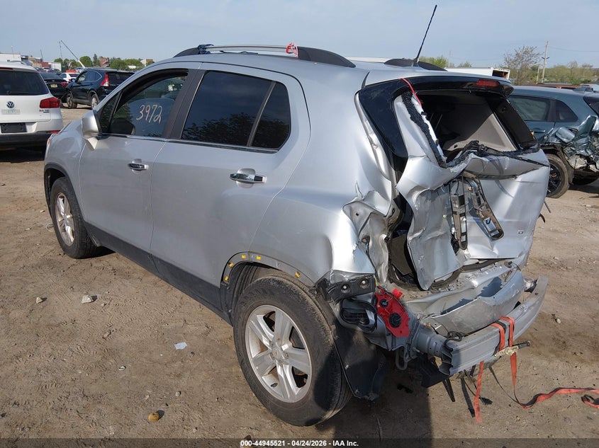 2017 Chevrolet Trax VIN KL7CJLSB4HB193972 IAAI salvage auction — REAR END, Salvage (Texas), sold $575 on 2026-07-24 (photo 3)