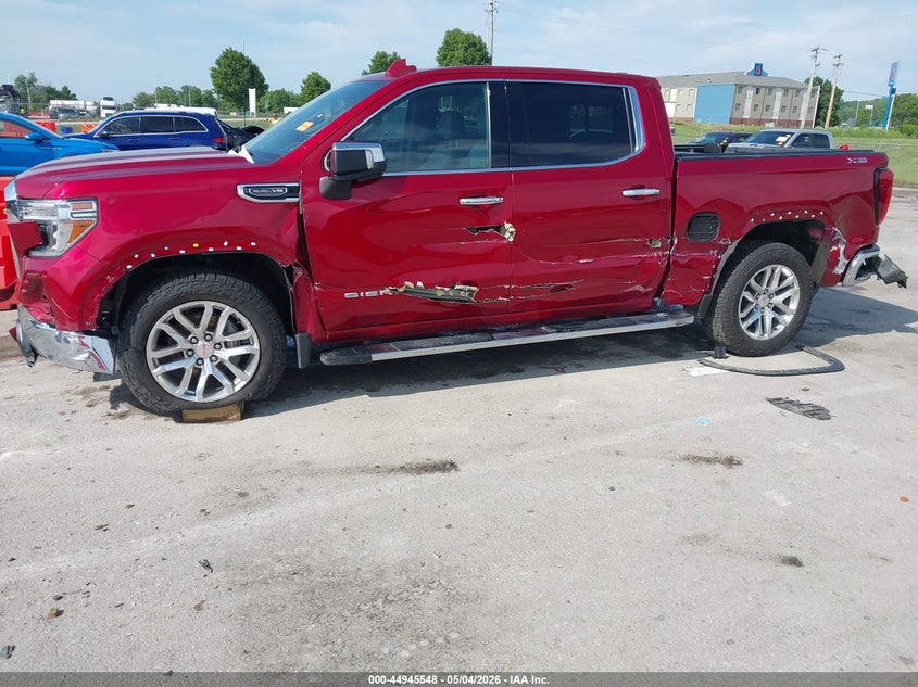 2022 Gmc SIERRA VIN 3GTU9DED2NG130536 IAAI salvage auction — LEFT SIDE, Salvage Title, sold $6,200 on 2026-09-22 (photo 2)