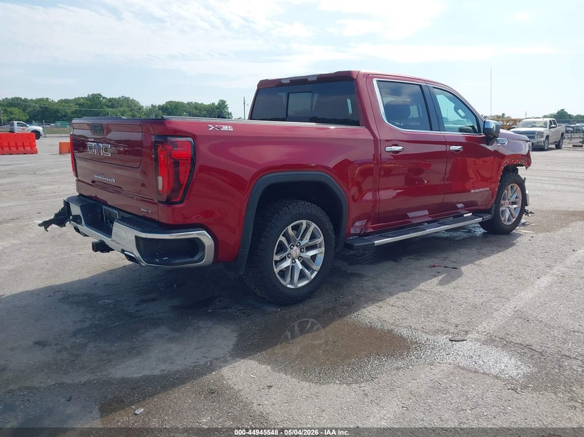 2022 Gmc SIERRA VIN 3GTU9DED2NG130536 IAAI salvage auction — LEFT SIDE, Salvage Title, sold $6,200 on 2026-09-22 (photo 4)
