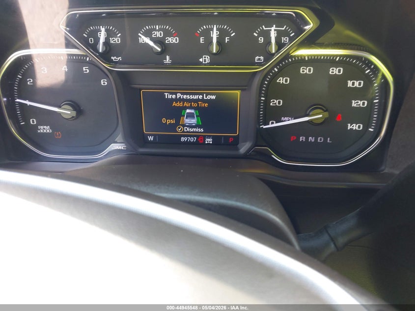 2022 Gmc SIERRA VIN 3GTU9DED2NG130536 IAAI salvage auction — LEFT SIDE, Salvage Title, sold $6,200 on 2026-09-22 (photo 7)